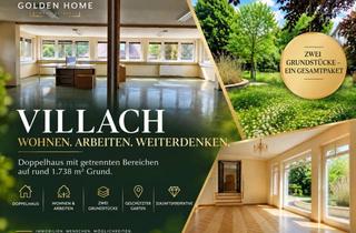 Haus kaufen in 9500 Villach-Innere Stadt, Ein großzügiges Doppelhaus mit vielen Möglichkeiten inklusive!