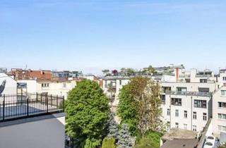 Büro zu mieten in 1070 Wien, Dachgeschoss-Büro mit Balkon!! Klimatisiert in schönem Haus im 7ten.