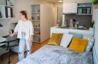 Wohnung mieten in Dresdner Straße 107, 1200 Wien, Modernes möbliertes Studentenapartment im THE FIZZ – ab November