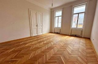 Wohnung mieten in Penzinger Straße, 1140 Wien, UNBEFRISTET, PENZINGER STRASSE, 68 m2 Altbau mit 7 m2 Loggia, 2 Zimmer, Küche, Duschbad, Parketten, WG-geeignet, Grünblick