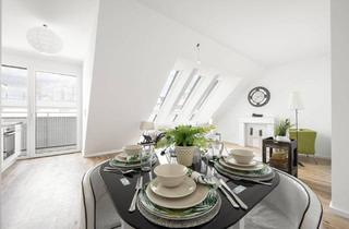 Wohnung mieten in 1160 Wien, 2 Zimmer Dachgeschoss mit wunderbarer Dachterrasse