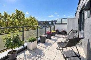 Wohnung kaufen in 1160 Wien, RUHIGE DG-WOHNUNG MIT 2 TERRASSEN | 3-Zimmer | ca. 108 m² gew. WFL | ca. 39 m² Terrassen | 5. Liftstock | Klimaanlage | Gartennutzung | Top-Öffi-Anbindung