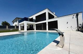Villen zu kaufen in Högerstraße, 2432 Schwadorf, Moderne Villa mit Pool