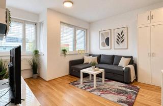 Wohnung mieten in Donau, 1220 Wien, Direkt am Wasser: möblierte 2-Zimmer-Wohnung nahe UNO City & U1 Alte Donau/Kagran