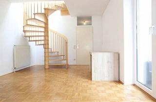 Maisonette kaufen in 4400 Steyr, Stelzhamerstraße: 2-Raum-Maisonetten-Eigentumswohnung mit Loggia, Dachterrasse und Tiefgaragenstellplatz!