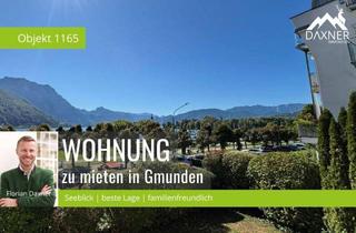 Wohnung mieten in 4810 Gmunden, Traumhafte 4 - Zimmerwohnung mit Seeblick in bester Lage von Gmunden