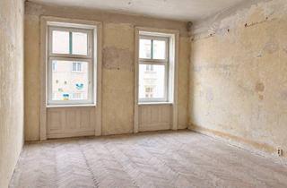 Wohnung kaufen in Göschlgasse, 1030 Wien, Helle, sanierungsbedürftige 4-Zimmer-Wohnung mit geplantem, innenhofseitigem Balkon in Ruhelage nahe dem Belvedere