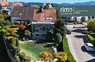 Einfamilienhaus kaufen in Funkenbühel 26, 6900 Bregenz, Ein Haus mit Charakter – Wohnen in Aussichtslage mit eigenem Schwimmteich