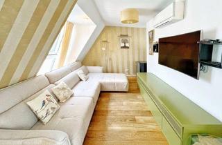 Maisonette kaufen in 1040 Wien, Traumhaftes Penthouse-Flair: 5-Zimmer-Maisonette mit Panorama-Terrassen nahe Theresianum