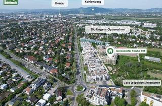 Wohnung kaufen in Gerasdorfer Straße 105, 1210 Wien, Sie suchen Ruhe, einen grünen Weitblick, hervorragende Ausstattung, einen provisionsfreien Erwerb - Gratuliere - wir haben's