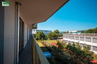 Wohnung kaufen in Gerasdorfer Straße 105, 1210 Wien, Hervorragende Raumaufteilungen im begehrte Niedrig-Energie-Standard – Grün – grüner – Hirschfeld