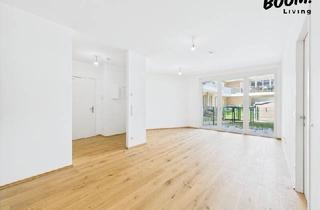 Wohnung mieten in 1220 Wien, Erstbezug: Hochwertige 2-Zimmer-Mietwohnung mit Terrasse und Garten in Ruhelage inkl. Garage