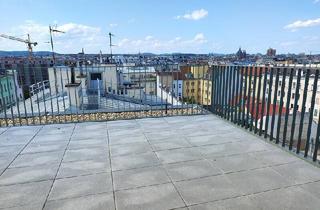 Maisonette kaufen in Arndtstraße, 1120 Wien, SONNIGER NEUBAU-ERSTBEZUG in Meidling! DG-Maisonette mit großer Dachterrasse auf Wohnebene und Fernblick - Top72