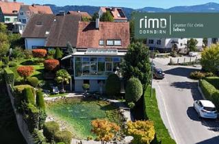 Haus kaufen in 6900 Bregenz, Ein Haus mit Charakter – Wohnen in Aussichtslage mit eigenem Schwimmteich