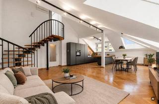 Wohnung kaufen in 1070 Wien, Eleganz auf zwei Ebenen!Dachterrassenwohnung im Herzen Wiens