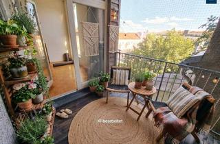 Wohnung mieten in Leitnergasse, 8010 Graz, Helle geräumige Dachgeschoßwohnung mit 2 Zimmer und einer Loggia in der Leitnergasse