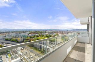 Wohnung kaufen in 1100 Wien, # SQ - HOCH33 - WOHNEN MIT WEITBLICK IM HÖCHSTGELEGENEN WOHNGEBÄUDE WIENS