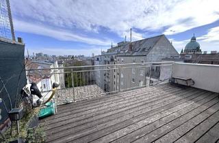 Wohnung kaufen in 1100 Wien, Hochwertiger Dachgeschoßausbau mit sonniger Terrasse – Top-Lage nahe U1 – zu kaufen in 1100 Wien