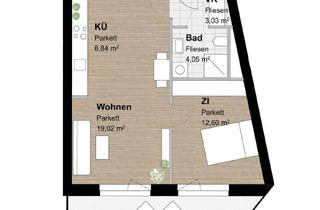 Wohnung mieten in Ankerstraße 2 & 2a, 8054 Graz, Stilvolle 2-Zimmer-Wohnung mit 15 m² großer Terrasse