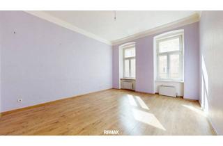 Wohnung kaufen in Brunnenmarkt, 1160 Wien, 1160 Wien: Altbau-Wohnung mit Sanierungsbedarf beim Brunnenmarkt nahe U6