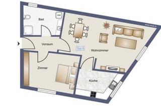 Wohnung mieten in 6845 Hohenems, Helle 2-Zimmer-Wohnung in Hohenems