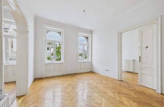 Wohnung kaufen in Donau, 1190 Wien, Lichtdurchfluteter Altbautraum in Nußdorf: 88m² Gestaltungsfreiraum nähe Heurigen & Donau