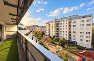 Wohnung kaufen in 1110 Wien, ÜBER DEN DÄCHERN VON SIMMERING | 3 Zimmer | ca. 88,52 m² NFL | LOGGIA | 5. Stock | Lift