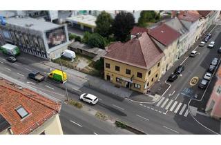 Grundstück zu kaufen in Eggenberger Gürtel, 8020 Graz, 214 m² großes Grundstück mit Altbestand - Widmung: Kerngebiet 0,8 - 2,5!