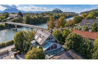 Haus kaufen in 5026 Salzburg, Flexibles Mehrgenerationen-Wohnen in Premium-Lage: Erste Reihe an der Salzachpromenade