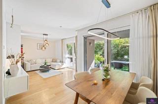 Wohnung kaufen in 1180 Wien, Außergewöhnlich schöne, moderne Gartenwohnung in Gersthof – Niedrigenergiestandard, 2 Terrassen, Garten & Tiefgarage