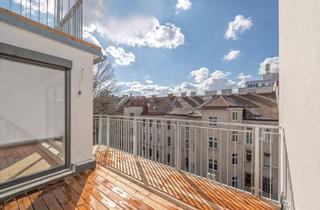 Wohnung kaufen in 1200 Wien, ++NEU++ Extravaganter 2-Zimmer DG-ERSTBEZUG auf einer Ebene mit Terrasse!