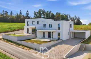 Doppelhaushälfte kaufen in 4175 Herzogsdorf, Neubau Doppelhaushälfte mit Pool, Wärmepumpe und Carport in Herzogsdorf