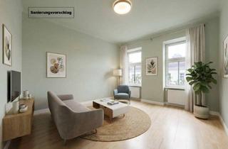 Wohnung kaufen in Quellenstraße, 1100 Wien, ++Q18++ Charmante Altbau-Garçonnière mit Sanierungspotenzial