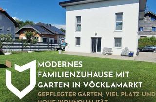 Einfamilienhaus kaufen in 4870 Vöcklamarkt, MODERNES FAMILIENZUHAUSE MIT GARTEN IN VÖCKLAMARKT