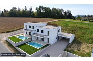Doppelhaushälfte kaufen in 4175 Herzogsdorf, Wohnen mit Aussicht und eigenem Pool ! NEU GEBAUTE DOPPELHAUSHÄLFTE