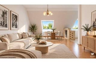Wohnung kaufen in 1110 Wien, 2-Zimmer-Dachgeschosswohnung mit Grünblick, Sauna und Terrassennutzung I Nahe U3 Simmering