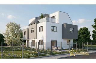 Haus kaufen in Karl-Benz-Weg, 1210 Wien, ZWISCHEN MARCHFELDKANAL UND KH FLORIDSDORF! 194 m² NFL. PREMIUM DOPPELHAUS MIT KELLER UND 150 m² GARTEN. PROVISIONSFREI für den Käufer.