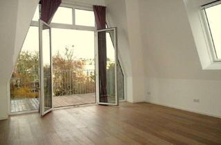 Maisonette mieten in 1130 Wien, Dachgeschoss-Terrassen-Maisonette, modern, hell, absolut ruhig, Klimaanlage