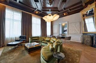 Wohnung mieten in 1060 Wien, Exklusive Altbauwohnung an der Linken Wienzeile – 150 m² mit Terrasse & privatem Lift
