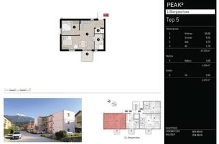 Wohnung kaufen in Nordkettenstraße, 6020 Innsbruck, Gemütliche Terrassenwohnung mit 2- oder 3-Zimmer Variante