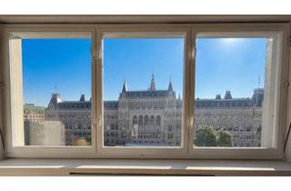 Wohnung mieten in Friedrich-Schmidt-Platz, 1080 Wien, Architektenwohnung mit Blick aufs Rathaus I außergewöhnlicher Altbau mit Terrasse