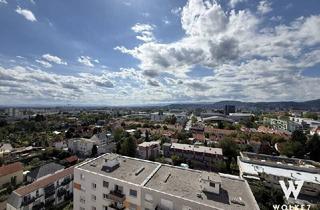 Wohnung kaufen in 8010 Graz, Über den Dächern von Graz – barrierefreie Wohnung im 11. Stock mit Loggia und traumhafter Aussicht