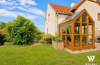 Einfamilienhaus kaufen in 2102 Bisamberg, Wohntraum am Bisamberg | Doppelhaushälfte | ca. 124 m2 Wohnfläche | 4 Zimmer | Fußbodenheizung | Garage | Südterrasse | Dachboden ausbaubar