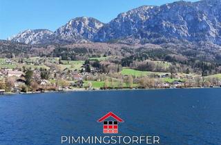 Haus kaufen in 4853 Steinbach am Attersee, Baugrundstück mit Altbestand mit See- und Gebirgsblick