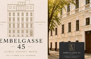Wohnung kaufen in Embelgasse, 1050 Wien, Kleines Wiener Altbaujuwel Für Zwei! 2-Zimmer Wohnung im Souterrain