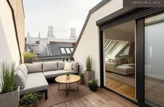 Wohnung kaufen in Czerninplatz, 1020 Wien, 3 Zimmer Dachgeschosswohnung | mit Ruhige Terrasse | im Herzen von Leopoldstadt