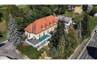 Gewerbeimmobilie kaufen in 9201 Krumpendorf, Eine Liegenschaft, zwei Immobilien – vielfältige Möglichkeiten: Herrschaftliche Pension und Wohnhaus nahe Wörthersee in Krumpendorf