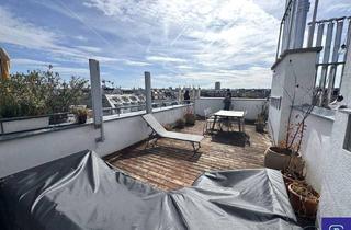 Wohnung kaufen in Margaretenstraße, 1050 Wien, Stylischer 67m² Dachausbau + 52m² Freiflächen und Einbauküche - 1050 Wien