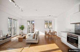 Wohnung mieten in 1040 Wien, Wohnen im Elisabethviertel: Helle 2-Zimmer-Wohnung mit Klimaanlage und Blick auf die Elisabethkirche