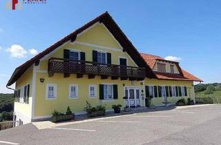 Haus kaufen in Hohenbrugg An Der Raab, 8352 Unterlamm, Wohnen, Vermieten & Arbeiten im Thermenland – bekannter Heuriger mit Gästehaus, Wohnungen, eigenem Weingarten und ca. 5 ha Grund
